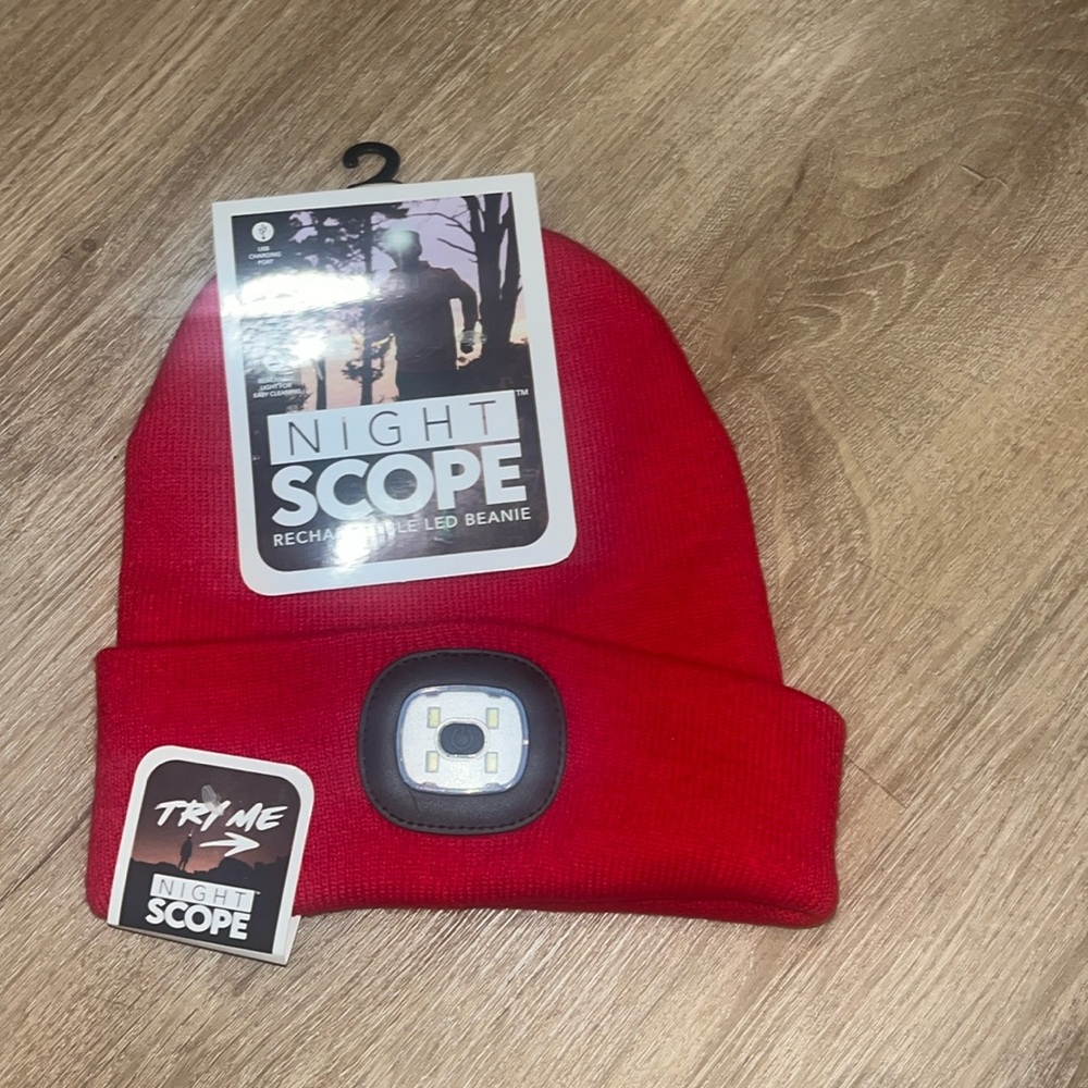Night Scope LED Hat - Red